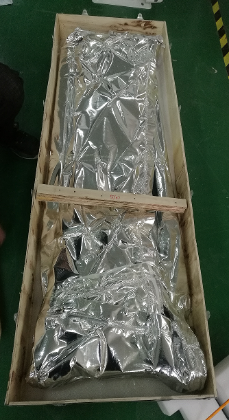 立式胸片架打包